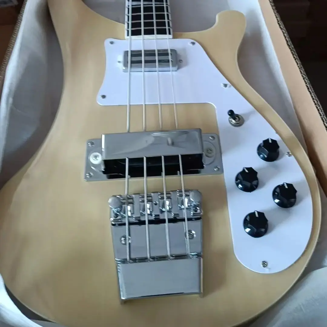 

Electric Bass 4s Solid 4003 Wood Body Rosewood Fingerboard Free shipping