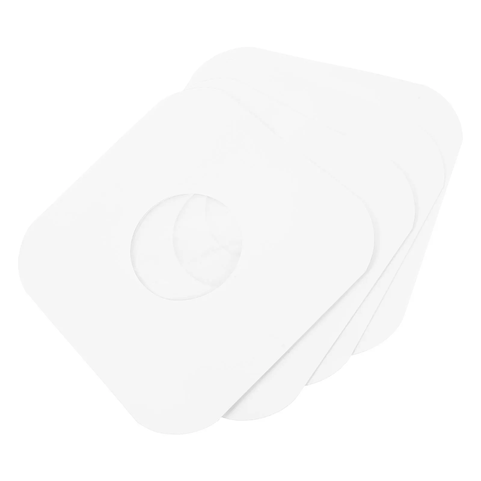 

4Pcs Black Vinyl Record Bags Dual Layer Kraft Paper Outer Po Film Inner Sleeve Anti Static Dust Resistant Vinyl Storage