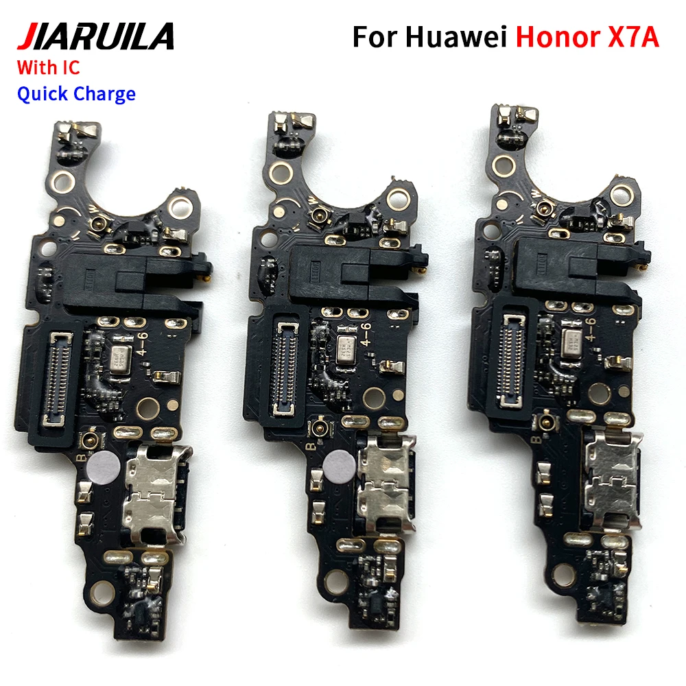 

10Pcs, USB Micro Charger Charging Port Dock Connector Microphone Board For Huawei Honor 60 X5 Plus X6 X6A X7 X7A Play X7B X8
