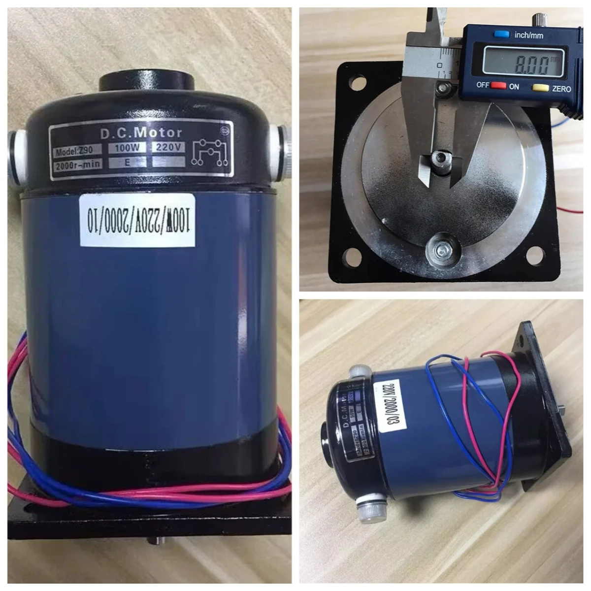 Sealing Machine Replacement Motor, 50W/100W Pure Copper Z90 DC Motor Fit for 770/810/980I Series
