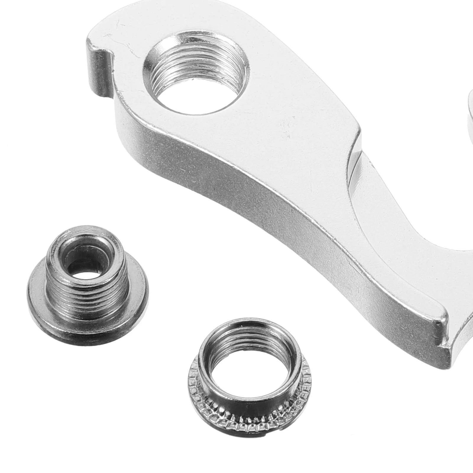 

2Pcs Rear Derailleur Hanger Alloy Tail Hook Adjustable Hook Replacement for Mountain Road Bike Frame Bike Hanger