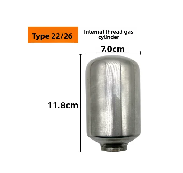 Plunger Pump Chamber Cylinder Iron Tank Stainless Steel Tank 21/26/40/60/80/120 Agricultural Dispenser Parts Fast delivery