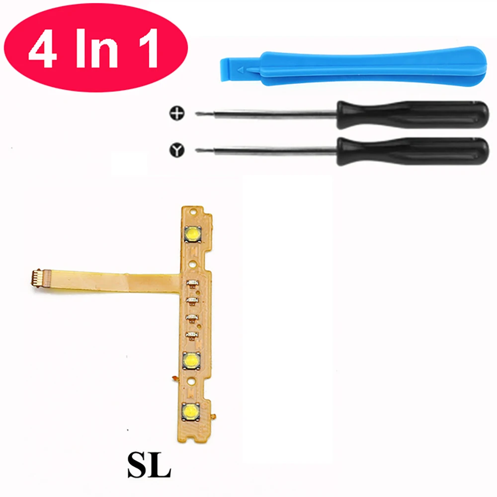 SL SR Button Key Flex Cable Części zamienne do kontrolera gier Nintend Switch JoyCon NS z akcesorium do śrubokręta
