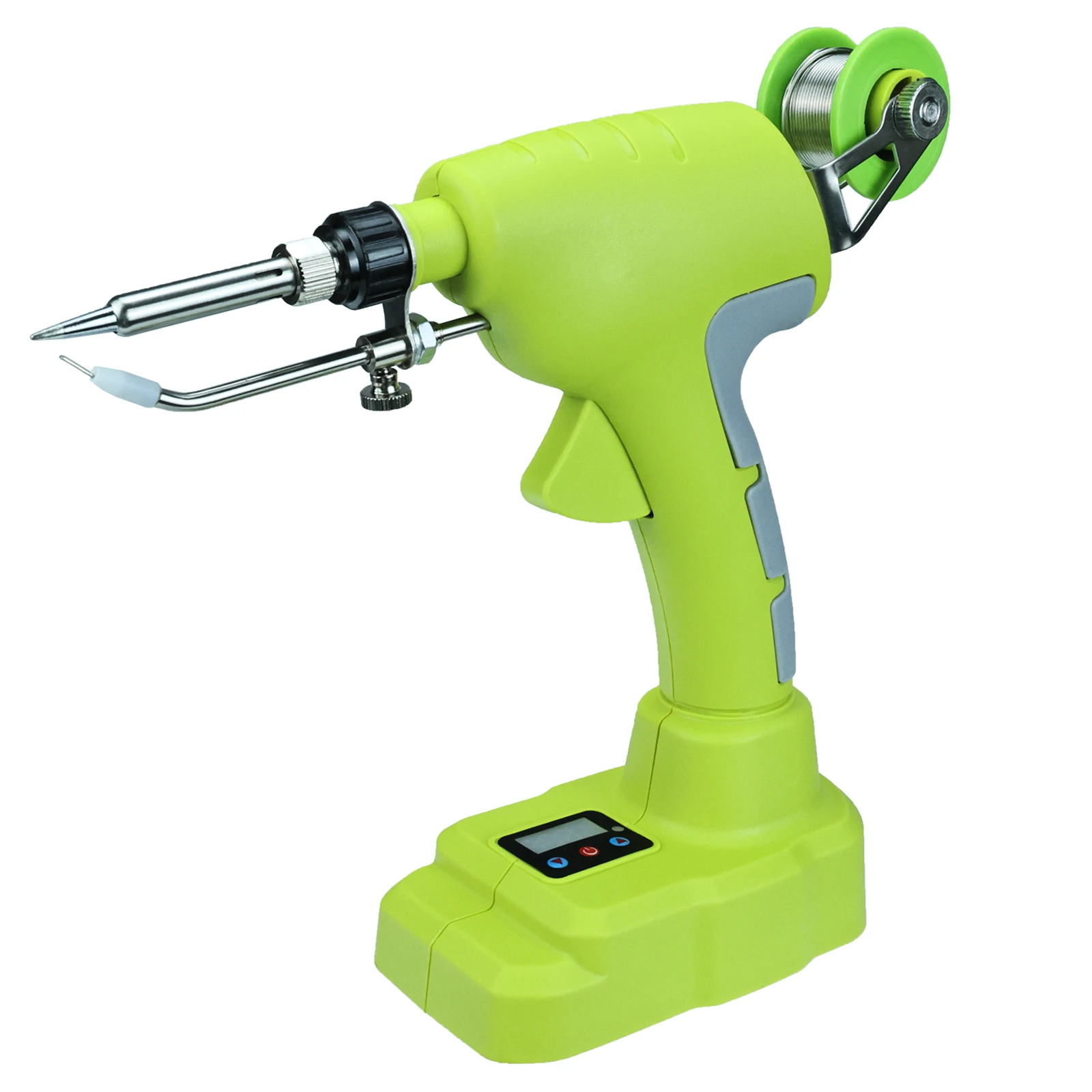 75W Electric Solder Gun Cordless Soldering Iron Kit with Digital Display Fast Welding Tools for Ryobi 18V Battery