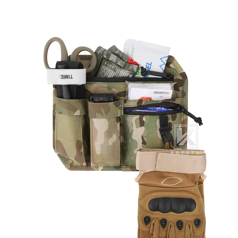 KRYDEX Panel organizador táctico MOLLE con gancho para mochila EDC - imagen 4