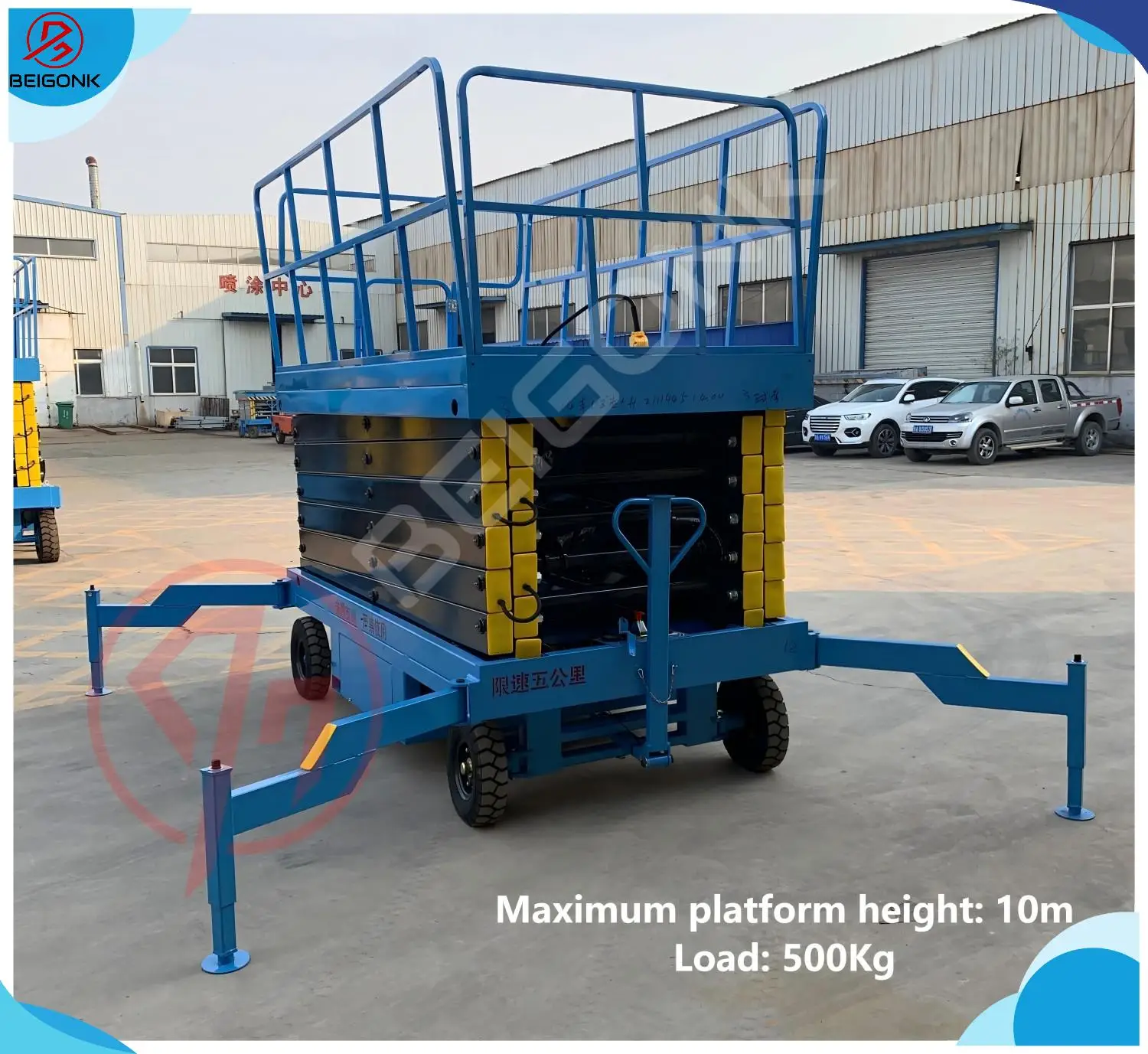 Platform Perancah Boom Lift Rak 6m Listrik Pabrik, Perancah Rumah, Meja Tangga Angkat Listrik Dijual