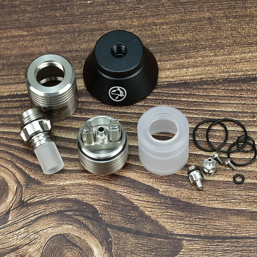 Wolfcoolvape Caiman v.4 MTL RDA Rebuildable Dripping Atomizer rda tank vape Atomizer 22mm rda