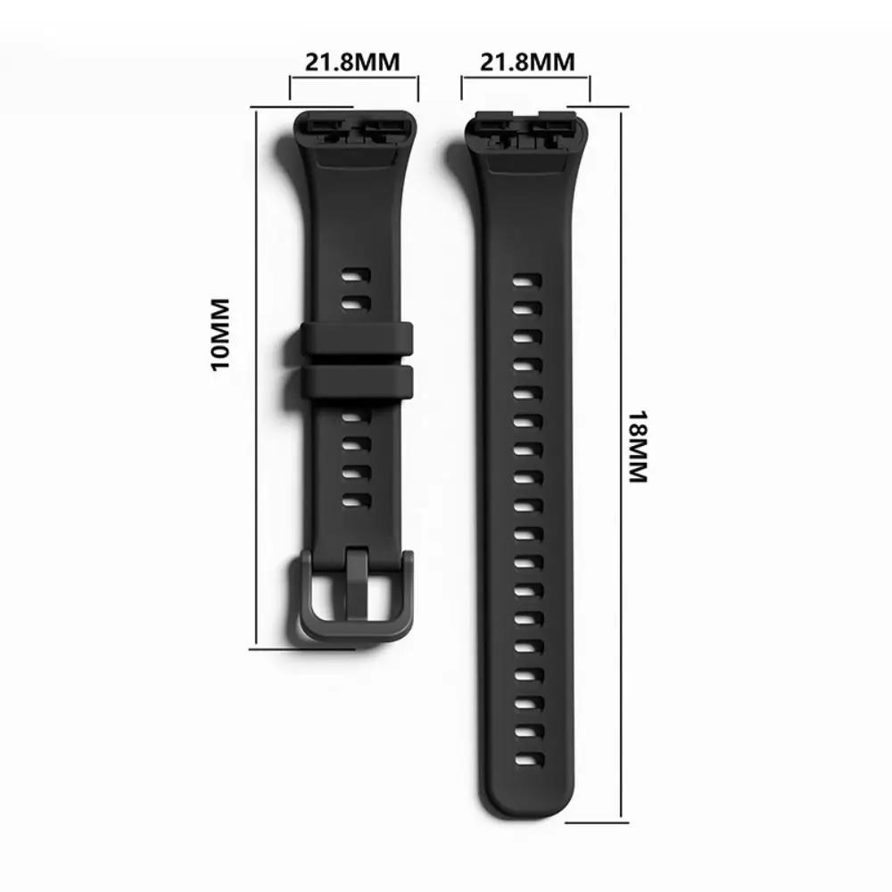 สายนาฬิกา TPU + TPE แบบพกพาระบายอากาศได้สายนาฬิกาอัจฉริยะสร้อยข้อมืออุปกรณ์ทดแทนสายนาฬิกาสำหรับ9/8หัวเว่ย