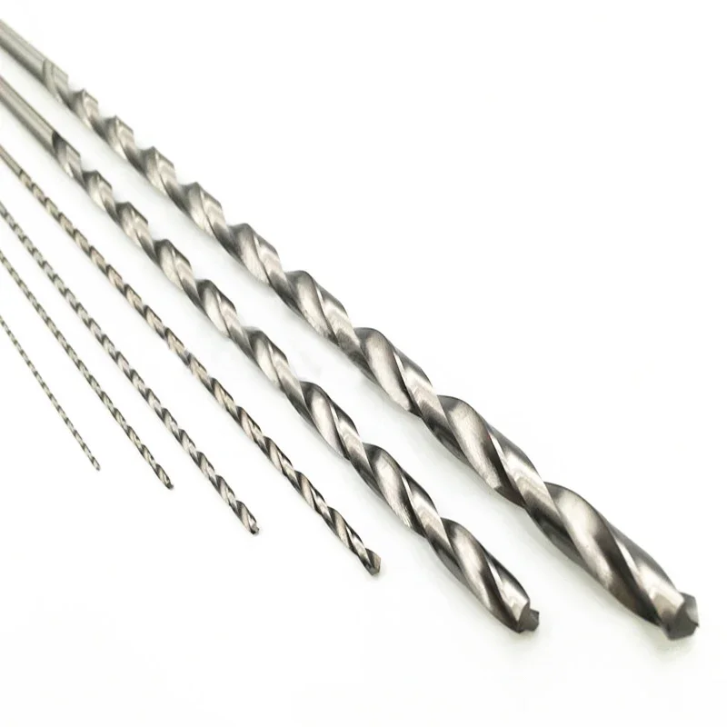 Imagem -04 - Broca de Torção de Haste Reta de Aço de Alta Velocidade Alongar Extra-longo Metal Madeira Plástico Hss 120 mm 160 mm 200 mm 250 mm 300 mm