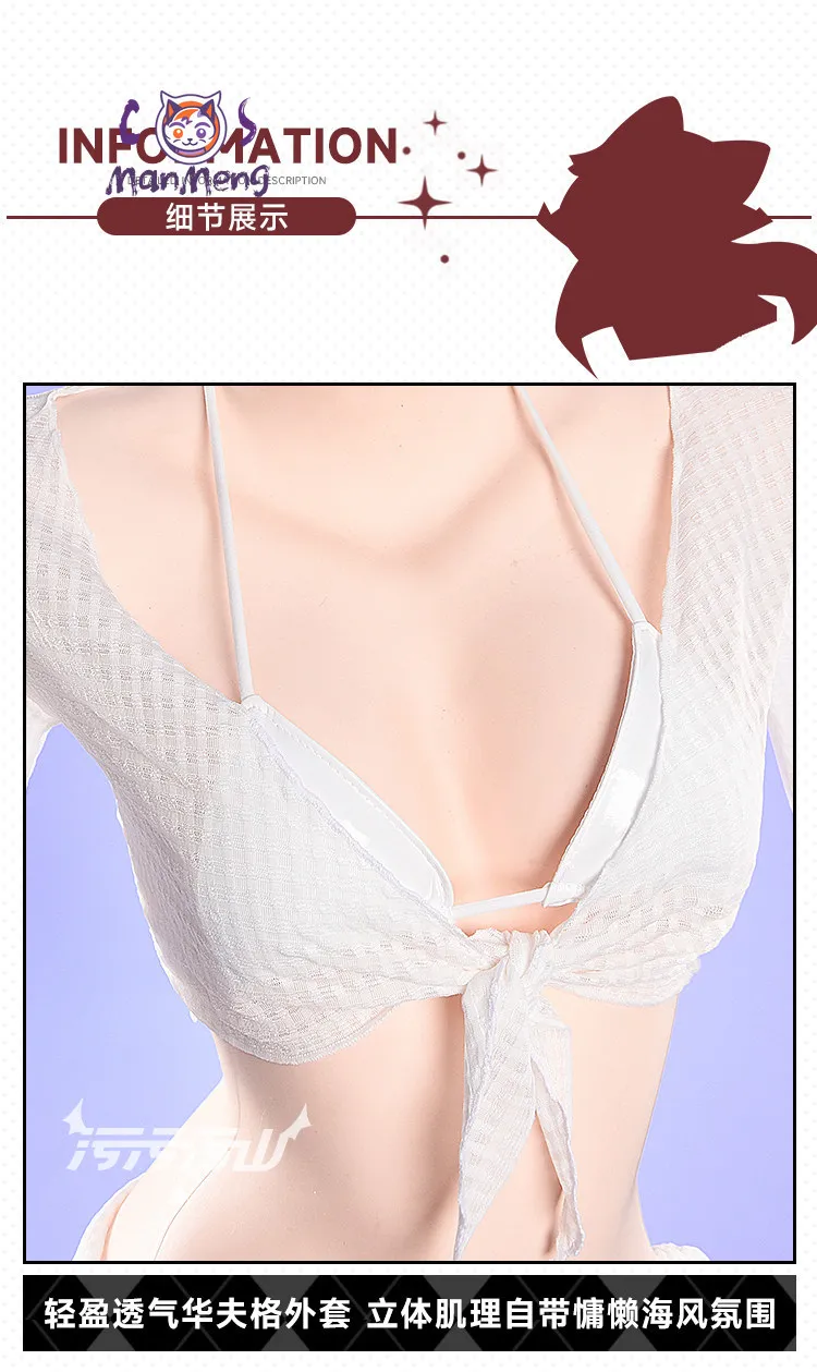 Cinderella Goddess of Victory  Cosplay Costume Anime Game Nikke Women Sexy new summer beach swimsuit Halloween bikini uniform view 5