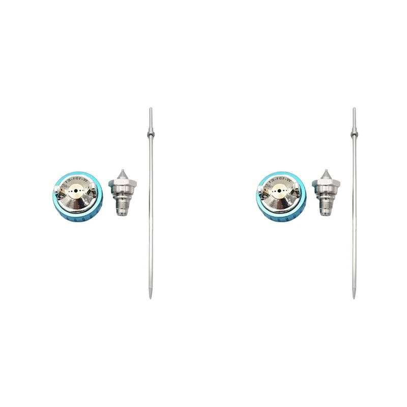ABJN-2X W-101 Spray-Gun Nozzle Kit Nozzle Needle And Nozzle Cap W101 HVLP Gravity-Feed Paint Nozzle Air Spray-Gun Parts 1.0Mm
