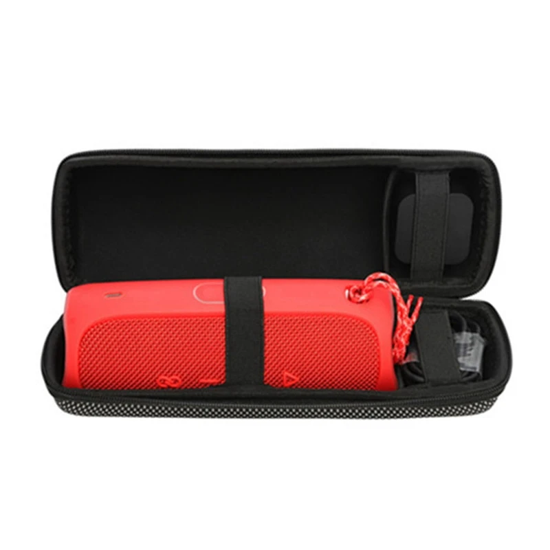 Retail Portable Storage Bag Travel Protective Carrying Case Pouch Cover With Carabiner For JBL Flip 5 Speaker