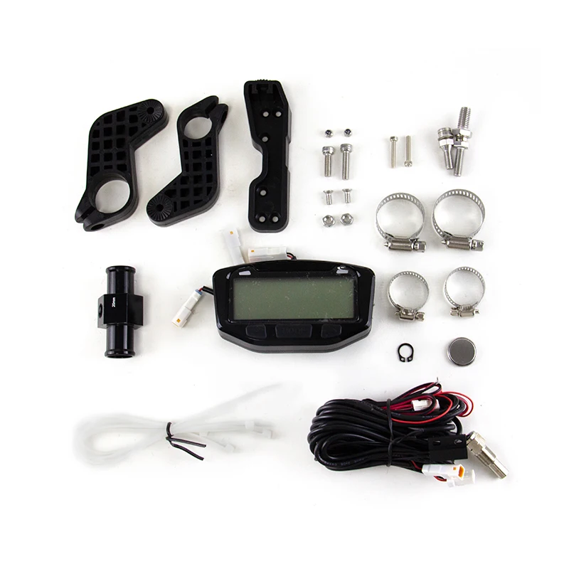 Steam Digital Motorcycle Universal Speedometer Counter Tachometer Kit UTV/ATV For Yamaha Kawasaki Polaris Trail Tech 752-119