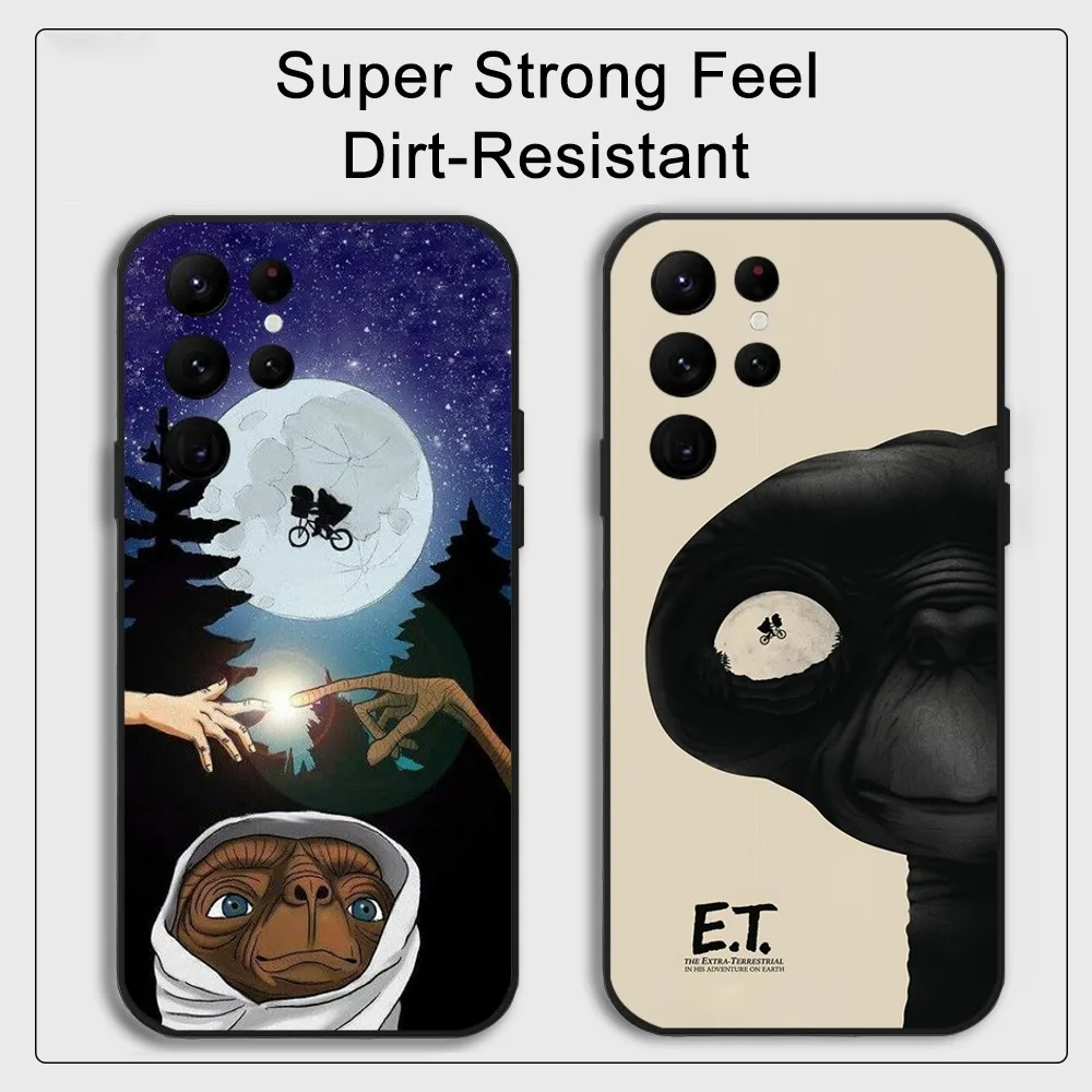 E.T. the Extra-Terrestrial Phone Case Samsung S series s20 s21 s22 s23 s24 FE Plus Ultra TPU Soft to Skin-friendly case