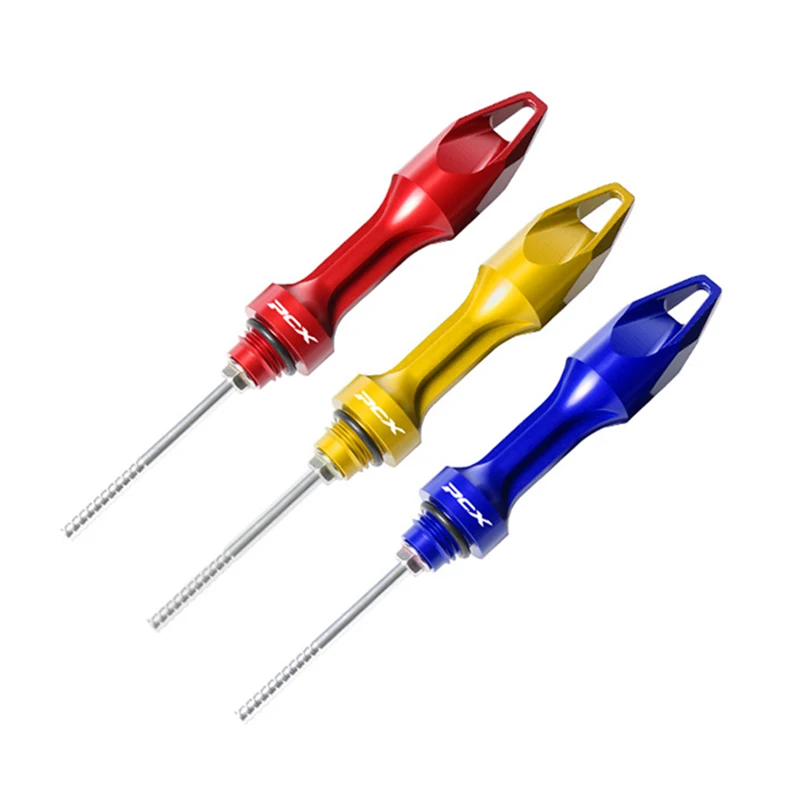 For Honda PCX125 PCX150 PCX160 Oil Ruler Probe Level Gauge Engine Oil Tank Dipstick Motorcycle CNC Accessories PCX 125 150 160