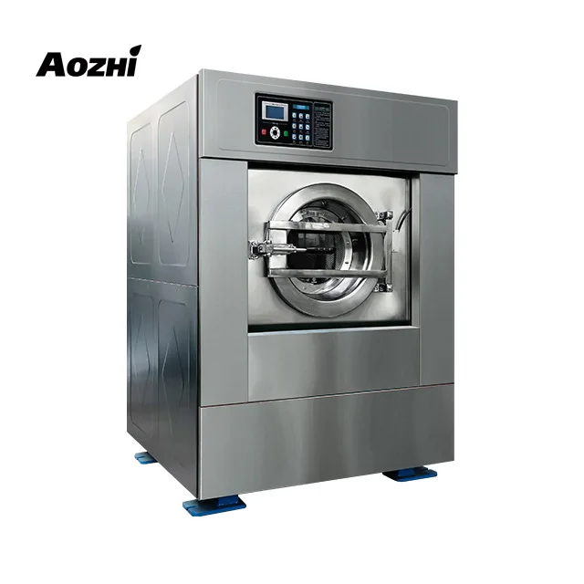 25Kg Fully Automatic Industrial Elution And Drying Integrated Washing Machine Large Capacity Homestay Hotel Dry Cleaner