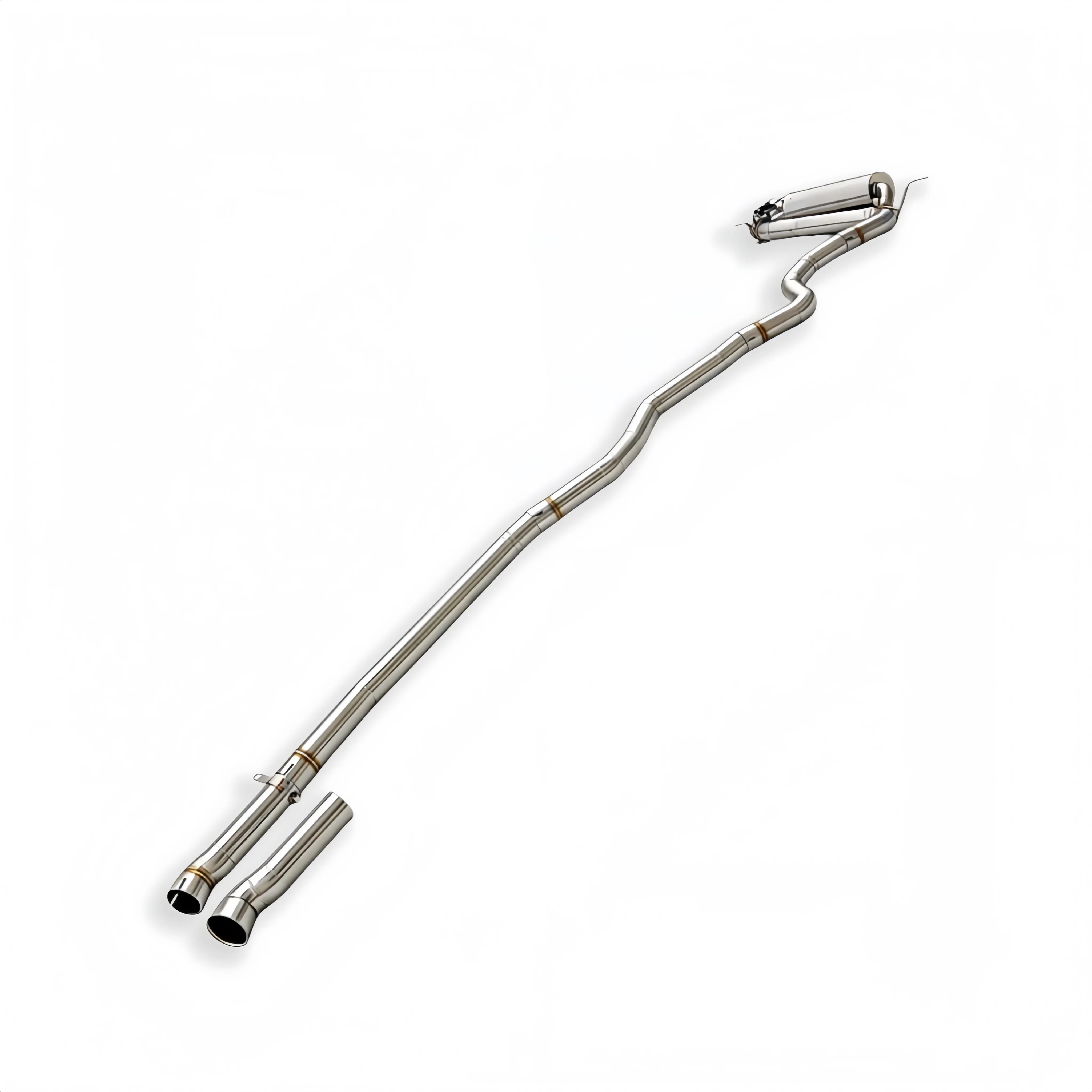 

Выхлопная система Catback с клапаном для BMW 440i B58 3.0t F32 F33 F36 2016-2020, нержавеющая сталь, спортивный глушитель, модификация звука