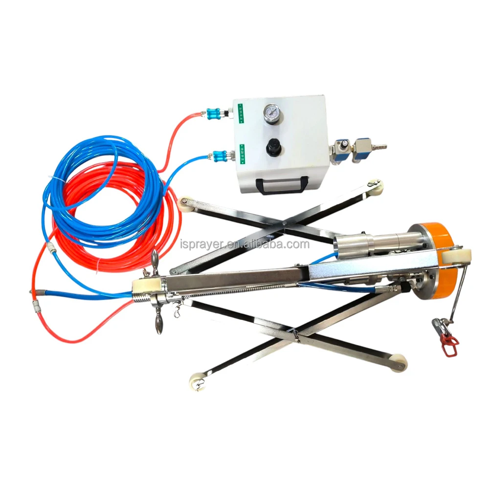 Airless Spray Painting Internal Pipe Coating Machine
