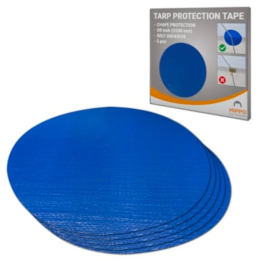 

Tarpaulin Protection Tape Strong and Heavy Duty Tape Protect and Repair Your tarp Chafe Protection