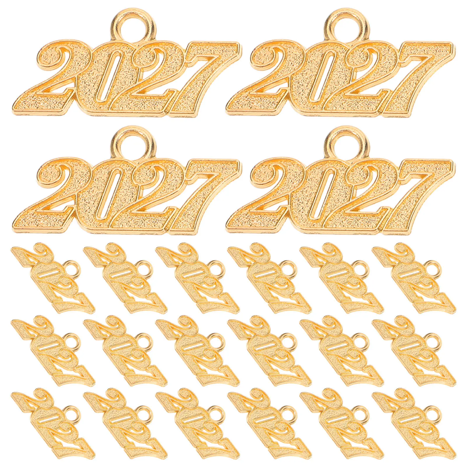 Jewelry Making Classes - 100Pcs 2027 Tassel Charms Graduation Cap