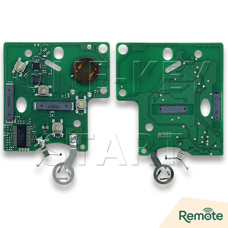 HandsFree For Renault Symbol Captur Clio IV 4A-PCF7953M Chip 433MHz Smart Remote Car Key  VA2 Blade 4 Buttons【ONE-KEY START】