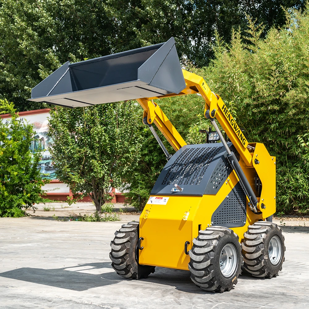 Cheap Mini Skid Steer Loader for Sale Diesel 500kg 700kg small Mini Skid Steer Loader