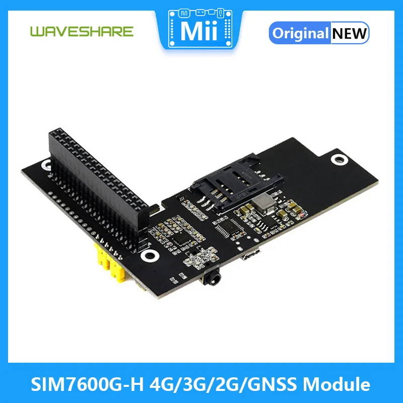 

Waveshare SIM7600G-H 4G / 3G / 2G / GNSS Module for Jetson Nano, LTE CAT4, Global Applicable