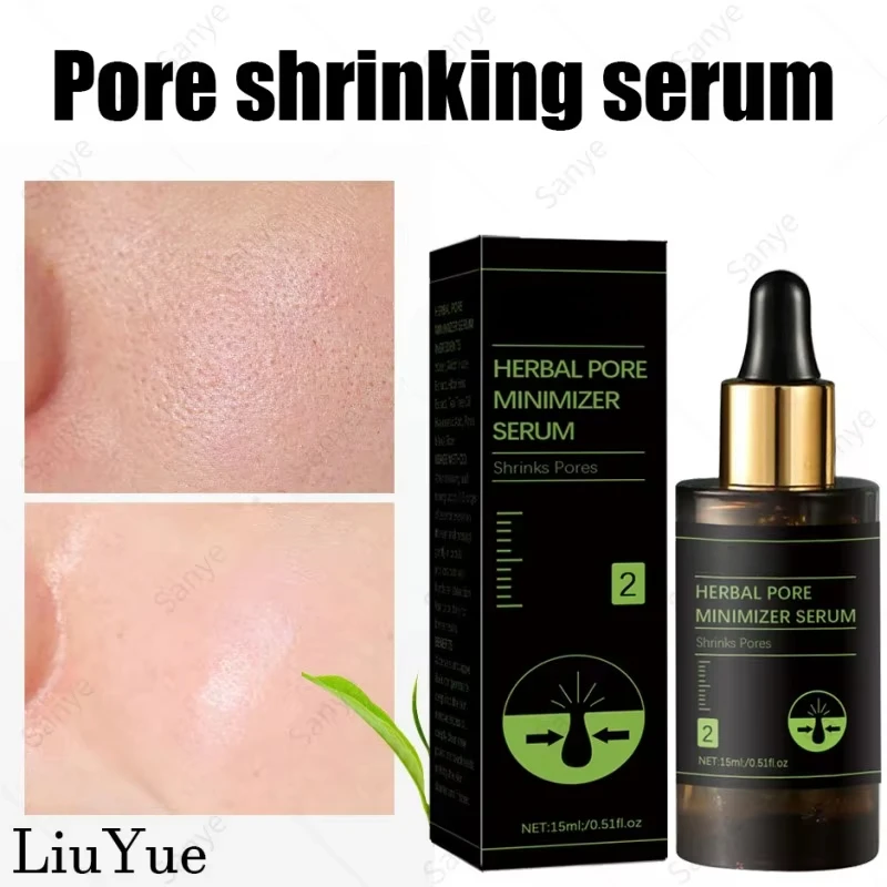 

Shrink Pores Moisturizing Essence Hyaluronic Acid Pore Minimizing Serum Liquid Facial Purify Pore Treatment Serum Whitening Skin