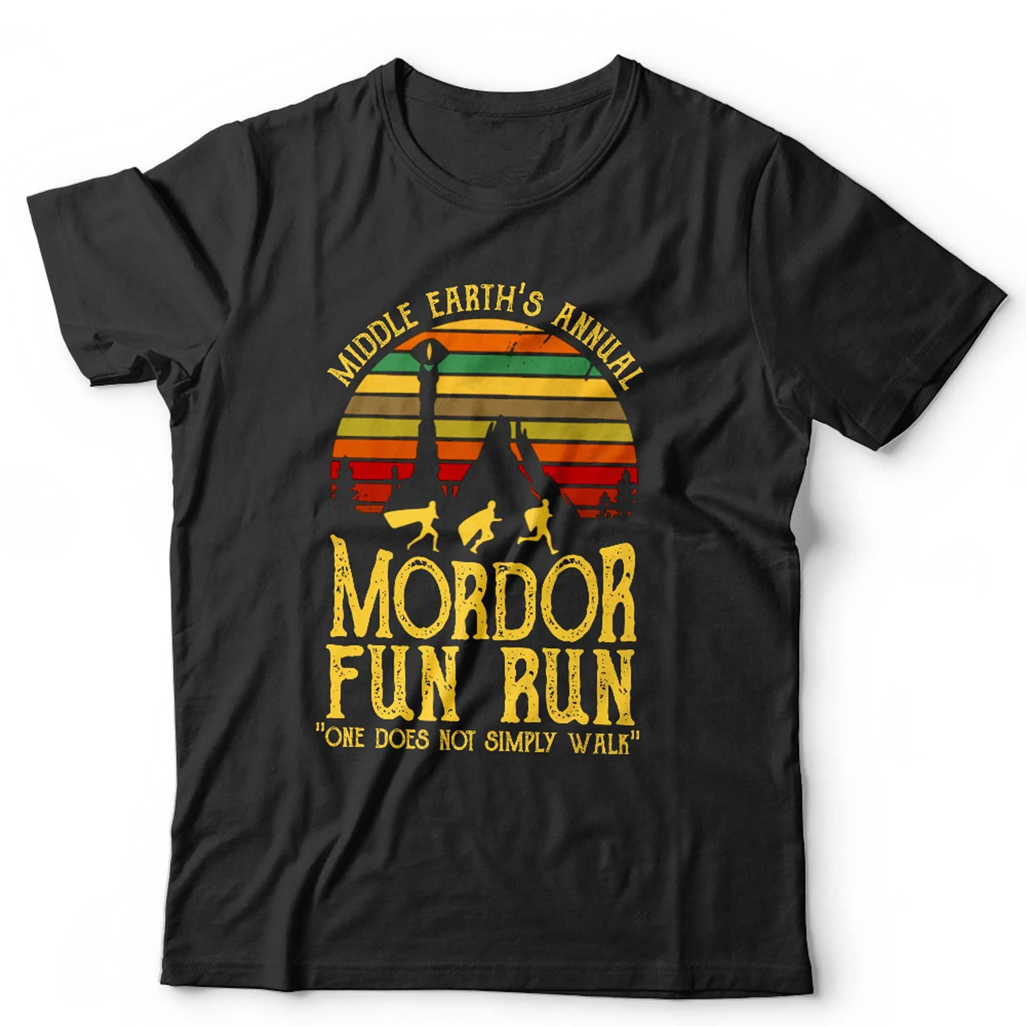 Mordor Fun Run T Shirt Kids  Classic Fit 100 Cotton