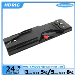 HDRIG Quick Release Plate Tripod Plate VCT-14 With 1/4 Thread Holes For Video Camcorder Camera For SONY Canon Nikon DSLR Camera