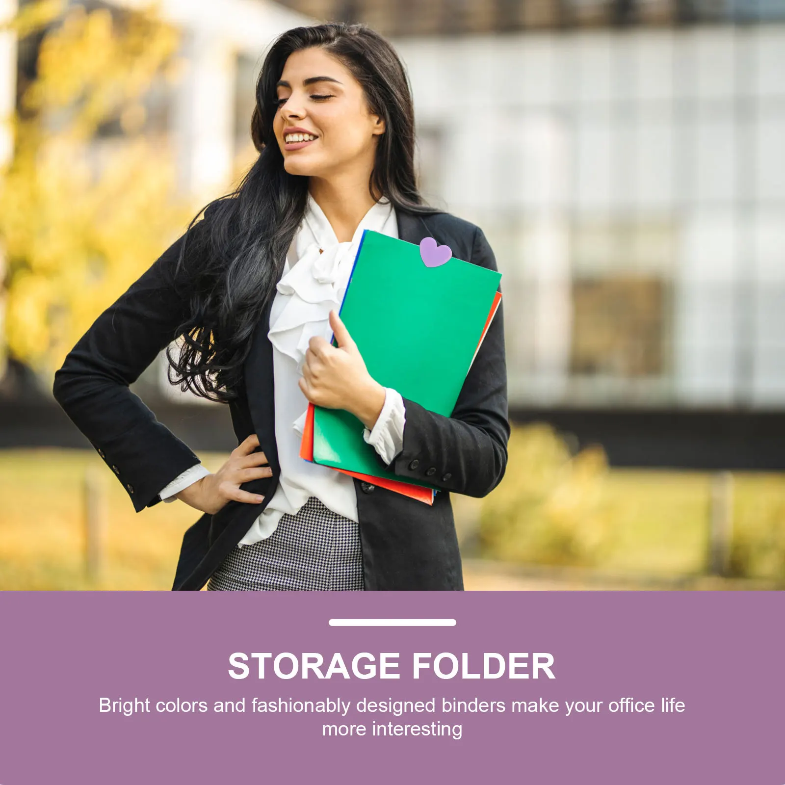 20 قطعة مقاطع ملف على شكل قلب البلاستيك وثائق مكتبية مجلد صور مقاطع الطلاب مشابك ورق لوازم مكتبية #4