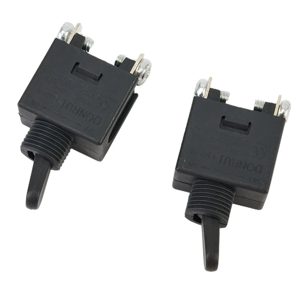 2pcs Angle Grinder Switch Electric Power Tool Push Button Ontrol Switches For Mak-ita 9523NB 651403-7 651433-8 9524NB 9527NB