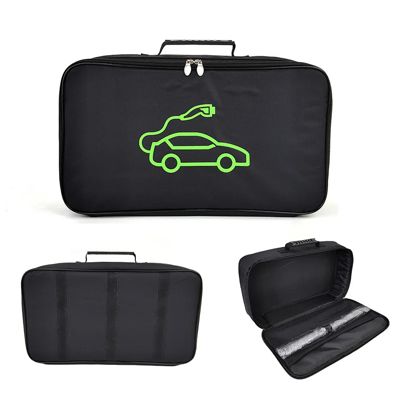 عالمي الكهربائية سيارة شحن كابل حقيبة سيارة شحن ميناء المطر ظلة غطاء اكسسوارات ل تسلا نموذج 3 Y S X Mach-E