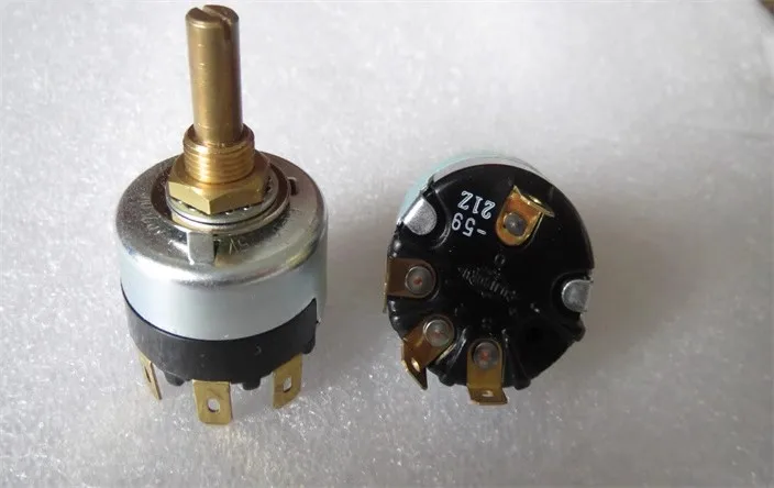 SRF-113-2 SRF113 DECO rotary knob switch FUJI three-speed switch 6AAC125V