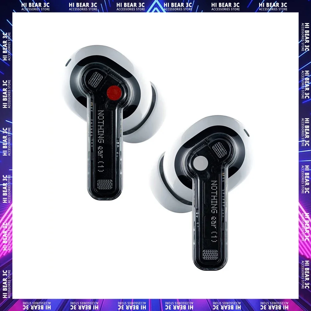 

Original Nothing Ear 1 Wireless Bluetooth Earphone TWS Hi-Res Hybrid Anc Bass Ergonomic In-Ear Earbuds Headset Noise Reduction