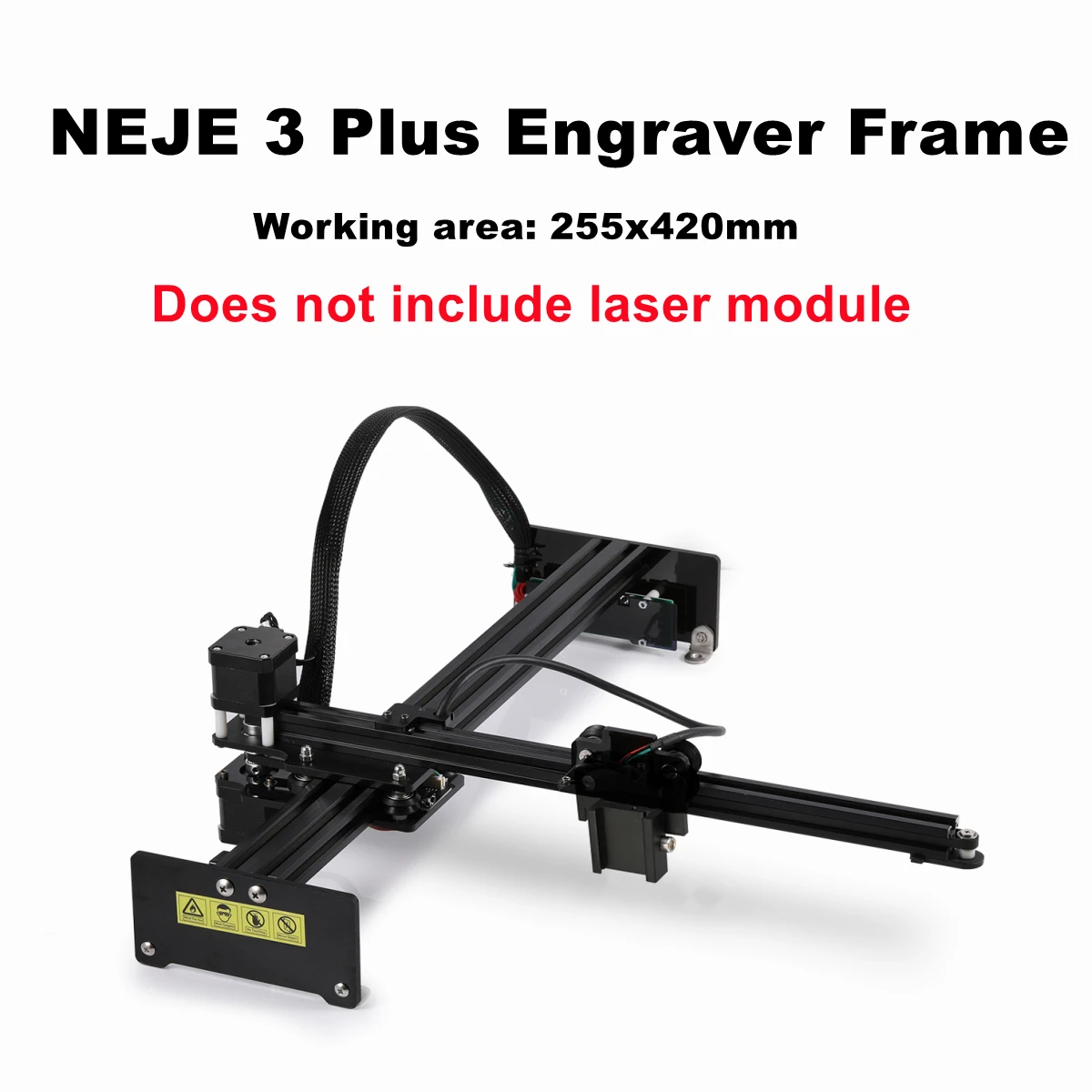 NEJE 4 MAX/3 Max/Pro/Plus CNC Laser Engraver Frame Without Laser Module Bluetooth APP Control Lightburn LaserGRBL NEJE Software