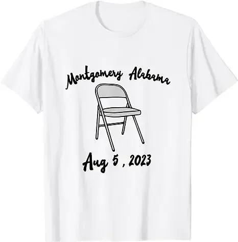 Lift Every Voice and Swing Trending Montgomery Chair T-Shirt Montgomery Alabama Boat Fight Riverboat Brawl Folding Chair Tee Top