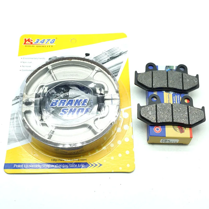 Pastillas de freno delanteras y traseras para motocicleta HONDA SES150 Dylan 2002-2006 SH150 2001-2008 SH150D Elite 150 Deluxe 2010 SH150Di SES SH