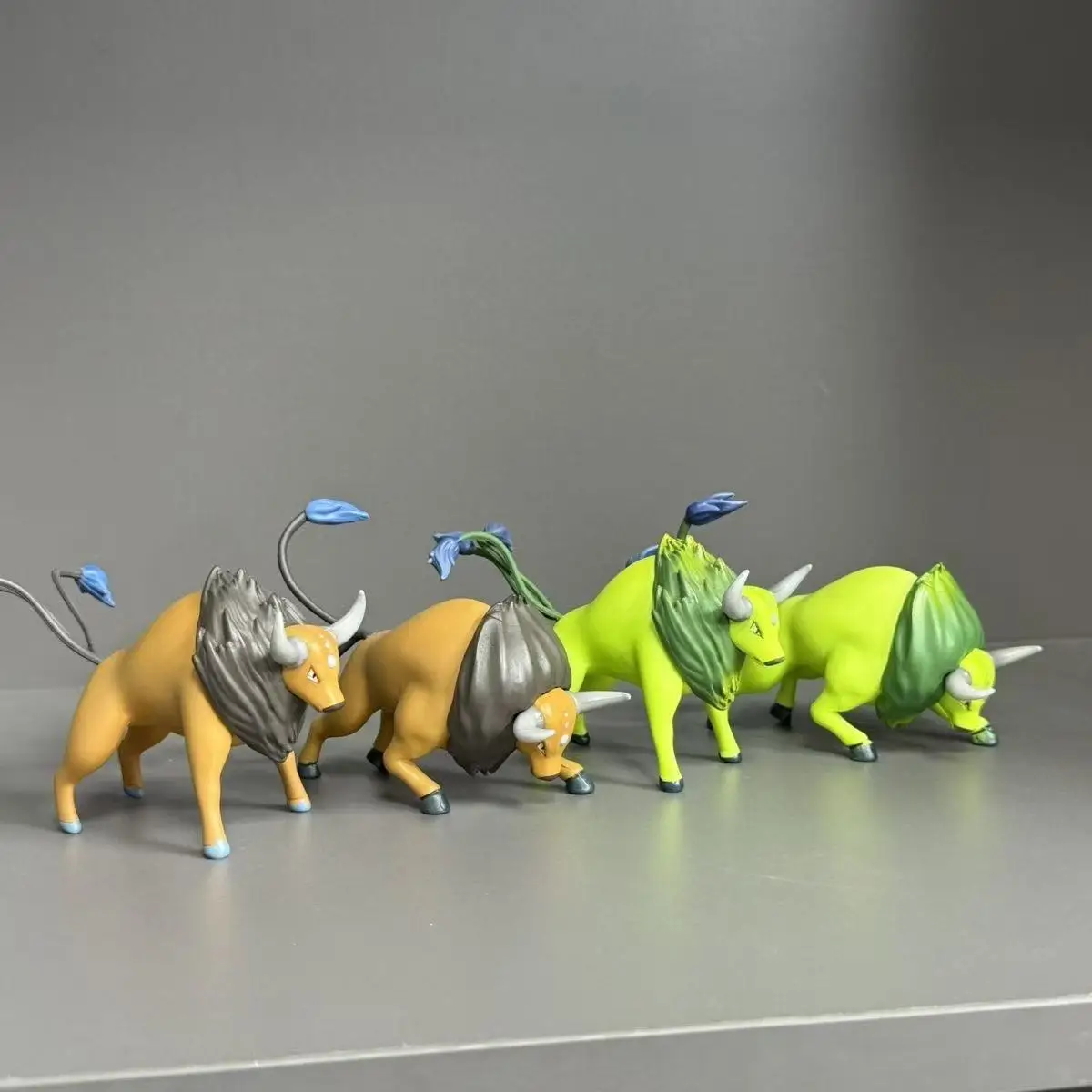 6-7 cm Anime Pokemen Figur Tauros Action-figuren Pvc Statue Sammlung Modell Spielzeug Geschenke – Detail 1