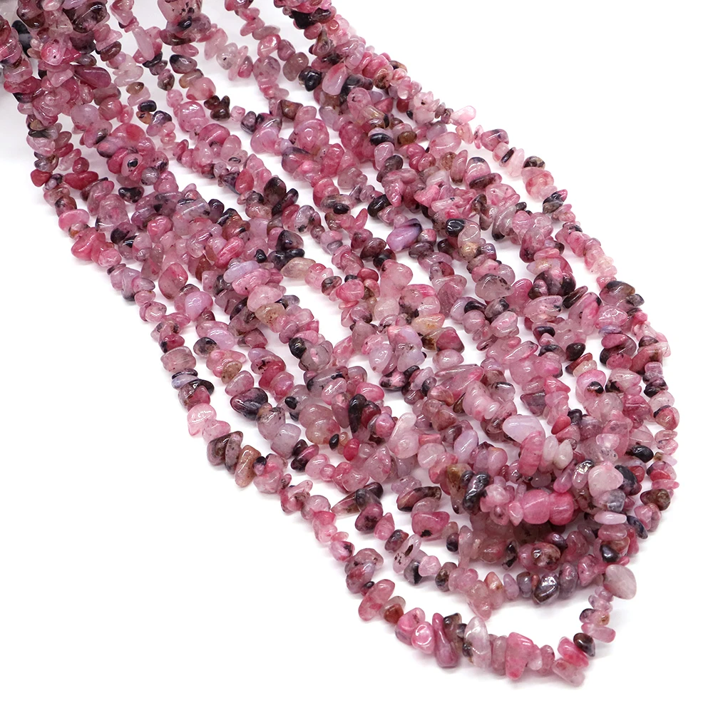 Irregular Natural Gravel Red Floating Agate Loose Chips Crystal Bead Jewelry Making Diy Necklace Bracelet Accessory Holiday Gift