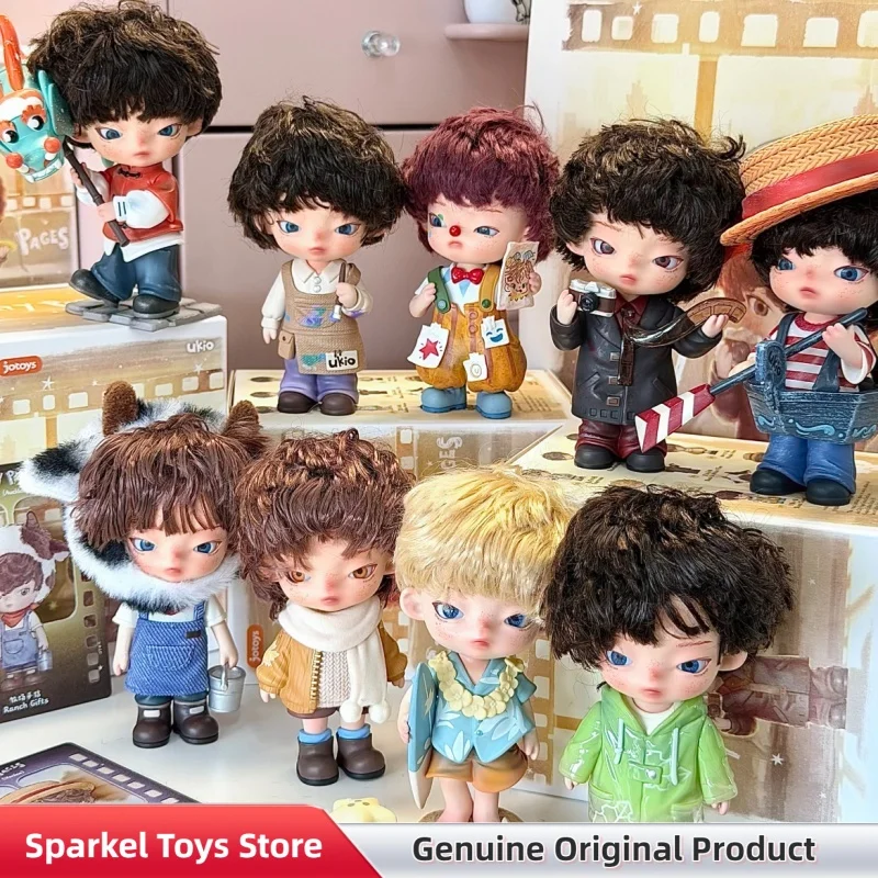 

Genuine Ukio City Pages Series Figures Blind Box Cute Action Figure Desktop Decor Collectible Trendy Toys Ornament Doll Gifts