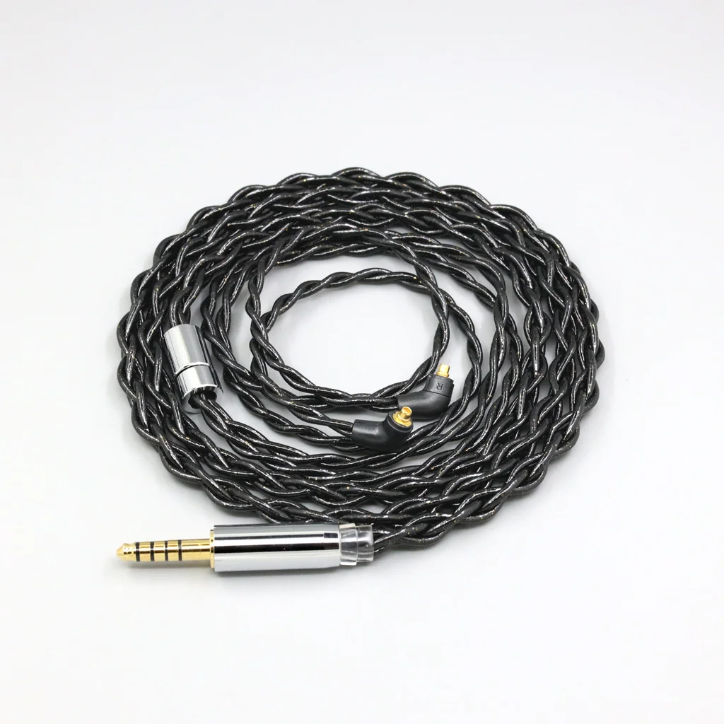 99% Pure Silver Palladium Graphene Floating Gold earphone Cable For Etymotic ER4SR ER4XR ER3XR ER3SE ER2XR ER2SE 8321