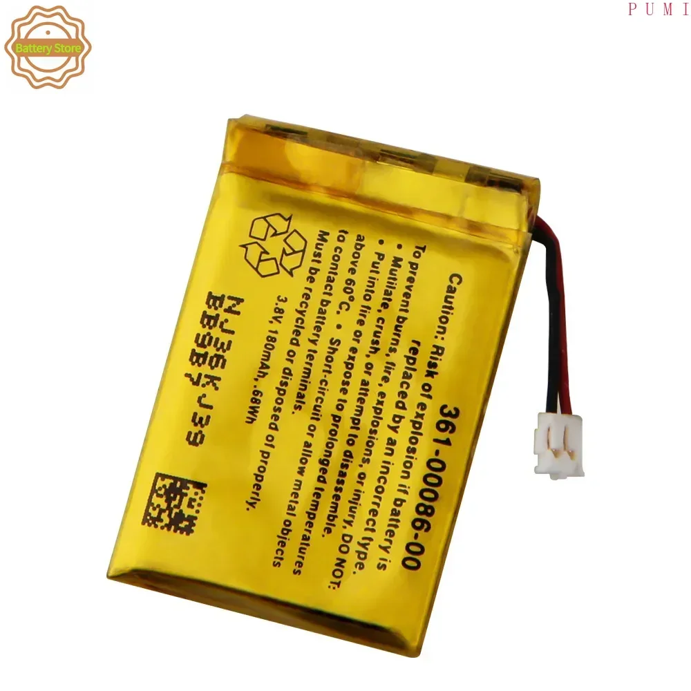 Production in 2025 Replacement Battery 361-00086-10 361-00086-00 For Garmin Vivoactive 4 Forerunner 235 220 225 630 645 735