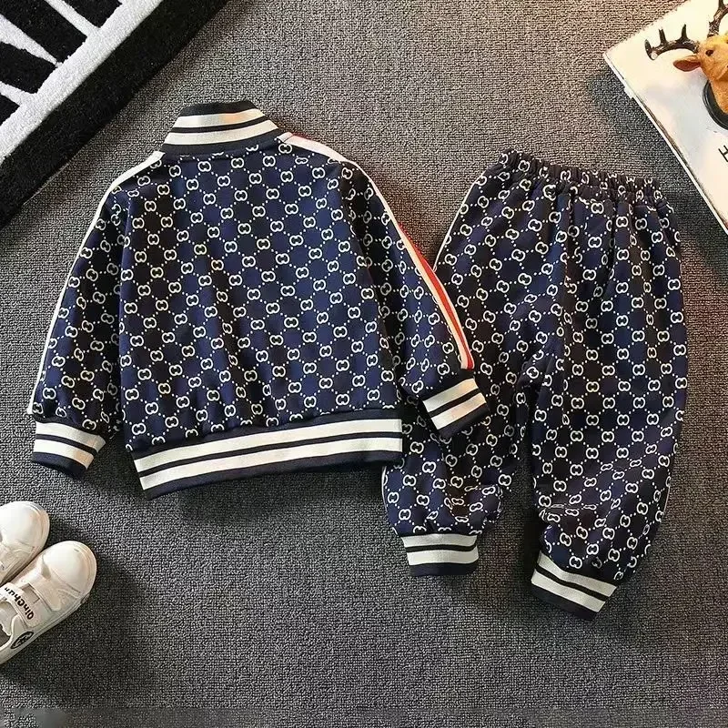 Spring Autumn Boys Clothing Sets Kids Fashion Cotton Coats+Pants 2pcs Tracksuits For Baby Children Sports Suits Toddler 2-12T