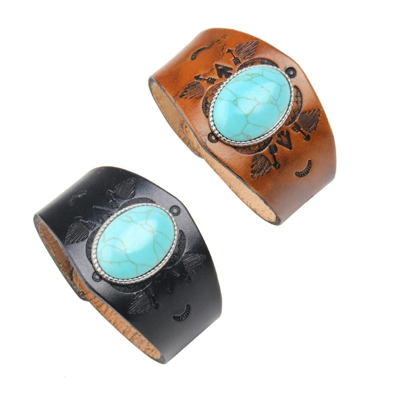 Medieval Wrist Guard Turquoise Medieval Cosplay Halloween for Mancho Men