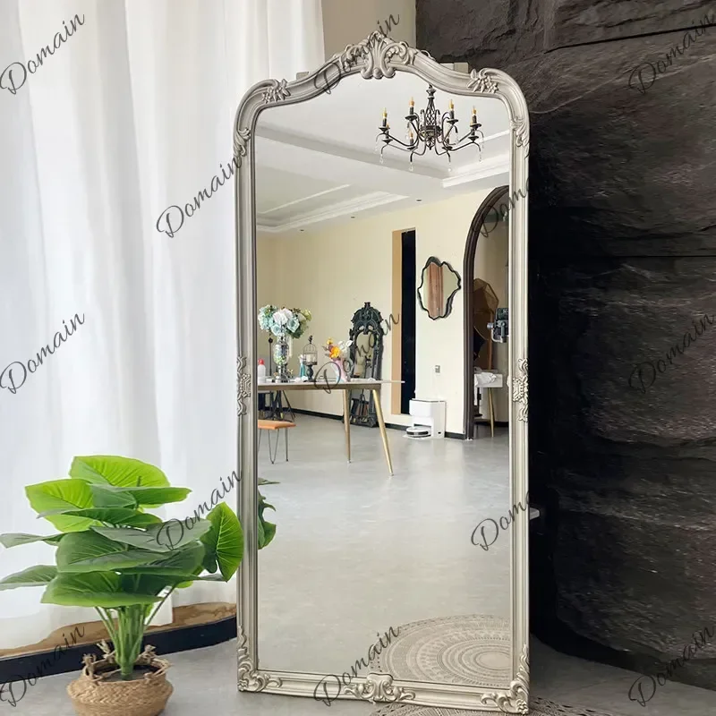ZL Items Moving Mirror Living Room Modern Standing Full Body Big Men Long Luxury Bedroom Mirror Bathroom Espelhos Home ProductsM
