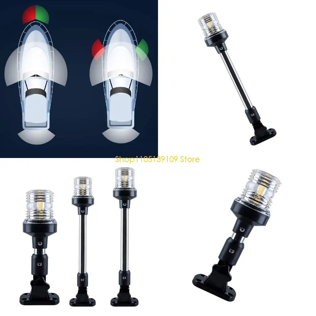 

Energy Saving LED Yachts Marine Anchoring Light 5000K Brightness 180 Degree Adjustable Waterproof Stainless Steel Design