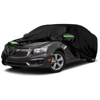 Outdoor Waterproof Full Car Covers Custom Fit for  Chevrolet Cruze L/LS/LT/Premier 2008-2025 with Zipper Windproof Heavy Duty