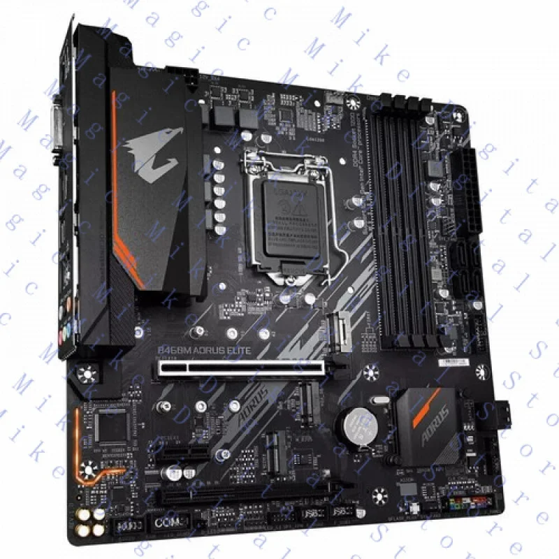 UU  FOR GIGABYTE B460M AORUS ELITE LGA1200 B460 DDR4 HDMI MATX Motherboard Tested