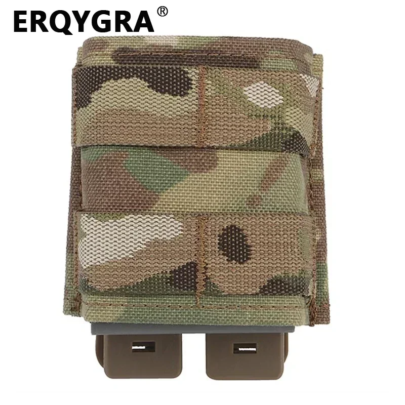 ERQYGRA Taktische SCHNELLE 5,56 Einzel Mag Pouch Kurze Holster Magazin Halter Molle Airsoft Jagd System Zubehör Neue Taille Tasche